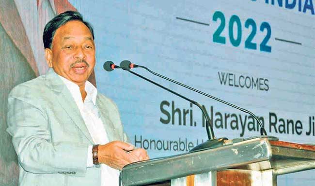 भारतामध्ये उद्योगांच्या सहाय्याने महासत्ता बनण्याची क्षमता; नारायण राणे यांचा विश्वास