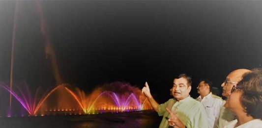 'संगीत कारंजे' सांगणार नागपूरचा इतिहास -नितीन गडकरी