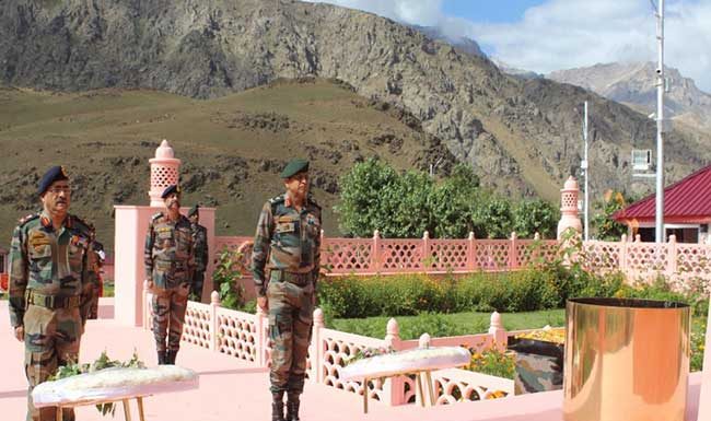 कारगिलच्या द्रास येथील पॉइंट ५१४० ला 'गन हिल' असे नाव