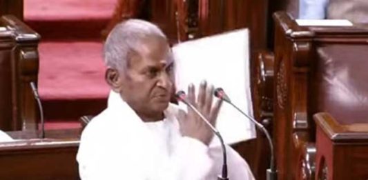 पद्म विभूषण इलियाराजा यांनी घेतली राज्यसभा सदस्य म्हणून शपथ
