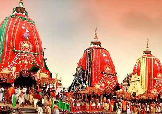 आषाढी एकादशी दिवशी भगवान जगन्नाथाची रथयात्रा