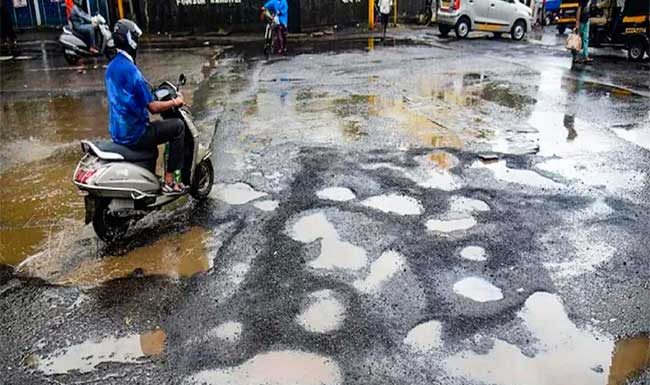 कोल्डमिक्सचा वापर; तरीही खड्ड्यांची समस्या कायम