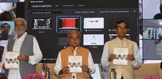 देशात कृषीक्षेत्र आणि शेतकरी यांची प्रगती अत्यंत झपाट्याने होत आहे : नरेंद्र सिंह तोमर