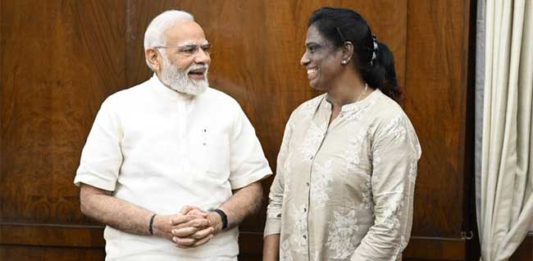 पीटी उषा यांना भेटून आनंद झाला : पंतप्रधान मोदी