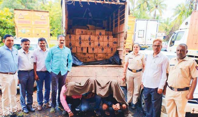 कणकवलीत राज्य उत्पादन शुल्क विभागाची धडक कारवाई