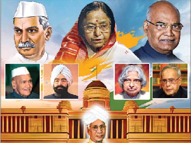 राजेंद्र प्रसाद ते रामनाथ कोविंद