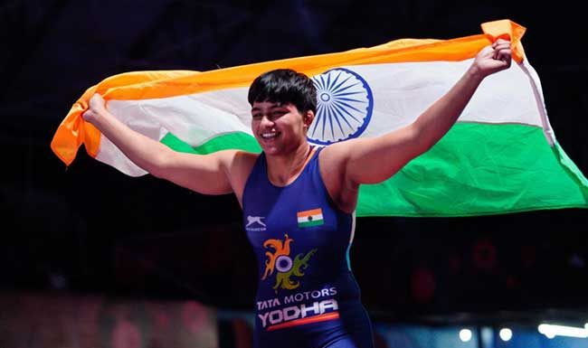 'अंतिम पंघाल बनली भारताची पहिली 'गोल्डन गर्ल'