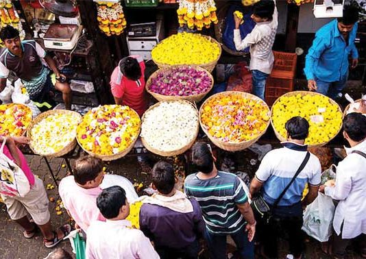 Flowers Price Hike : दसऱ्याला झेंडूची फुले खाताहेत भाव!