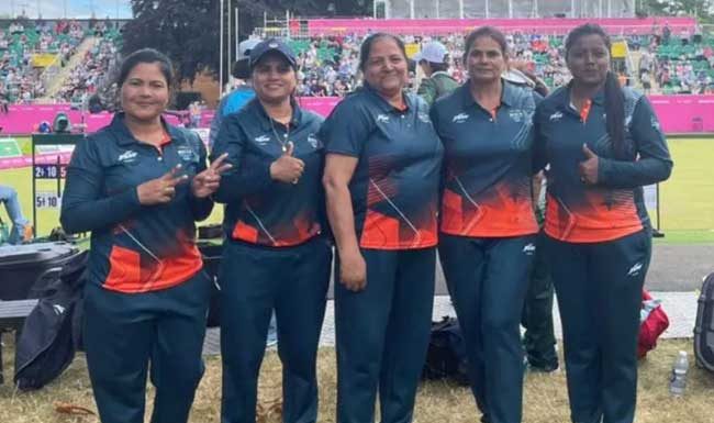 लॉन बॉल्समध्ये महिलांनी रचला इतिहास; सुवर्ण पदक जिंकणारा पहिला भारतीय संघ