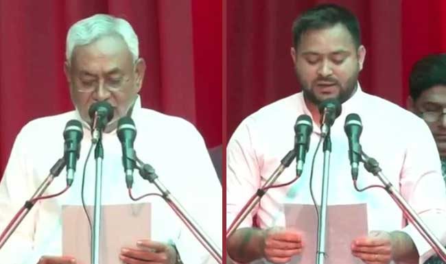 बिहारमध्ये महागठबंधन सरकार