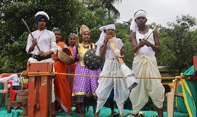 तलासरीत जागतिक आदिवासी दिन उत्साहात साजरा
