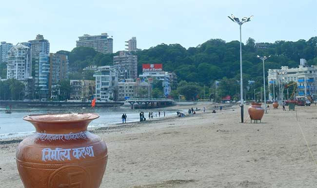 विसर्जनातून साडे पाच लाख किलो निर्माल्य जमा; पालिका करणार खत निर्मिती