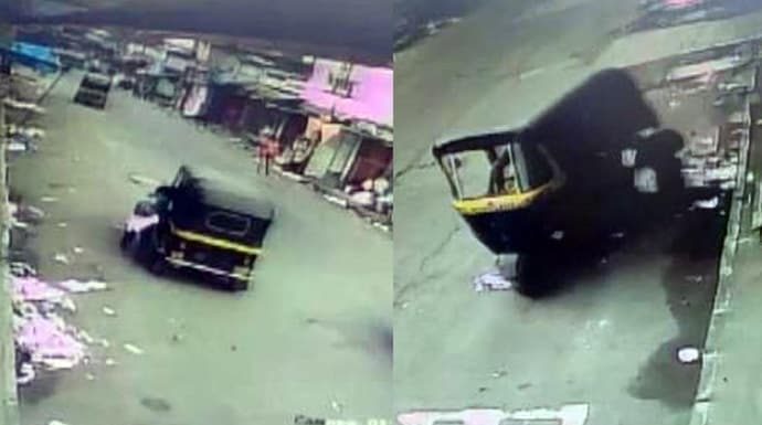 मुलीला फरफटत नेणारा ठाण्यातील मुजोर रिक्षावाला गजाआड
