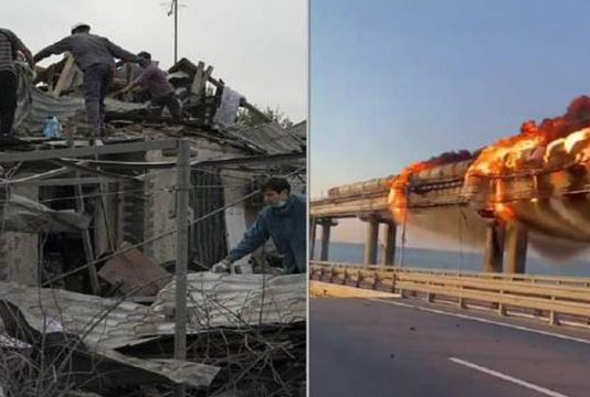 रशियाने डागली युक्रेनवर ७५ क्षेपणास्त्रे