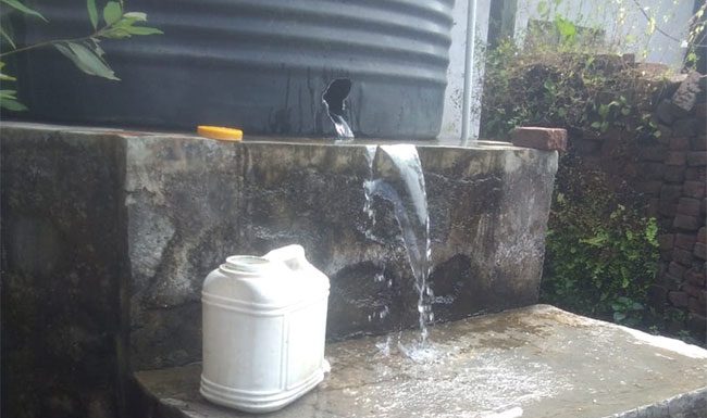 वाड्यात पराभूत उमेदवारांनी फोडल्या पाण्याच्या टाक्या