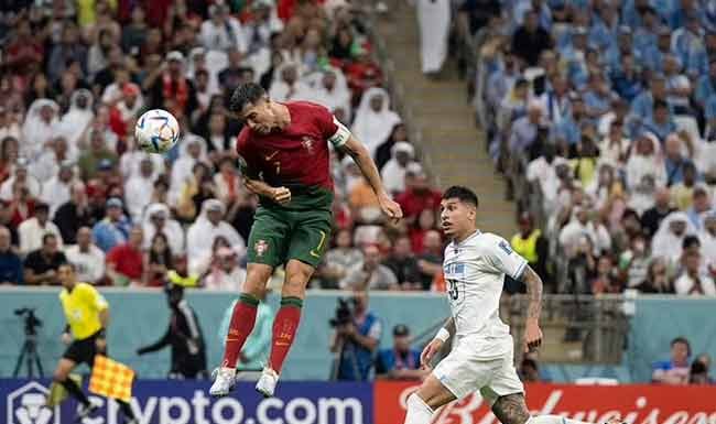 FIFA World Cup : उरुग्वेला नमवत पोर्तुगाल बाद फेरीत
