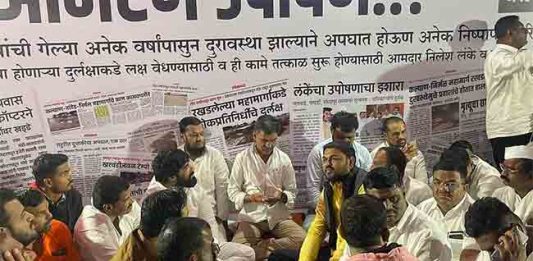 hunger strike : निलेश लंकेंचे उपोषण अजित पवार यांच्या मध्यस्थीने मागे