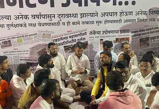 hunger strike : निलेश लंकेंचे उपोषण अजित पवार यांच्या मध्यस्थीने मागे