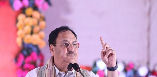 J. P. Nadda : देशविरोधी शक्तींना पाठिंबा देणाऱ्या काँग्रेस, उद्धव ठाकरेंना धडा शिकवा