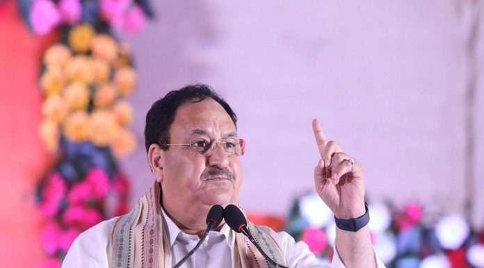 J. P. Nadda : देशविरोधी शक्तींना पाठिंबा देणाऱ्या काँग्रेस, उद्धव ठाकरेंना धडा शिकवा