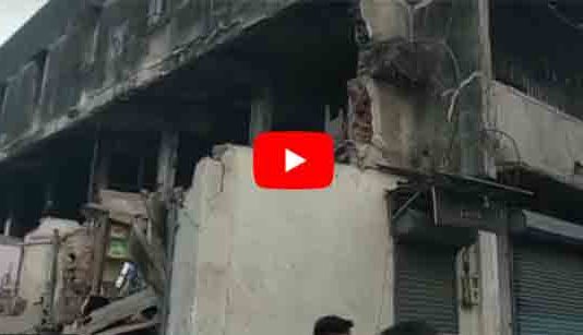 भिवंडीत इमारतीचा भाग कोसळून एकाचा मृत्यू