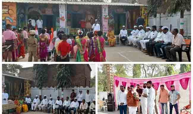 विंचूर गावाने घेतली तंबाखू मुक्त गाव निर्मितीची शपथ