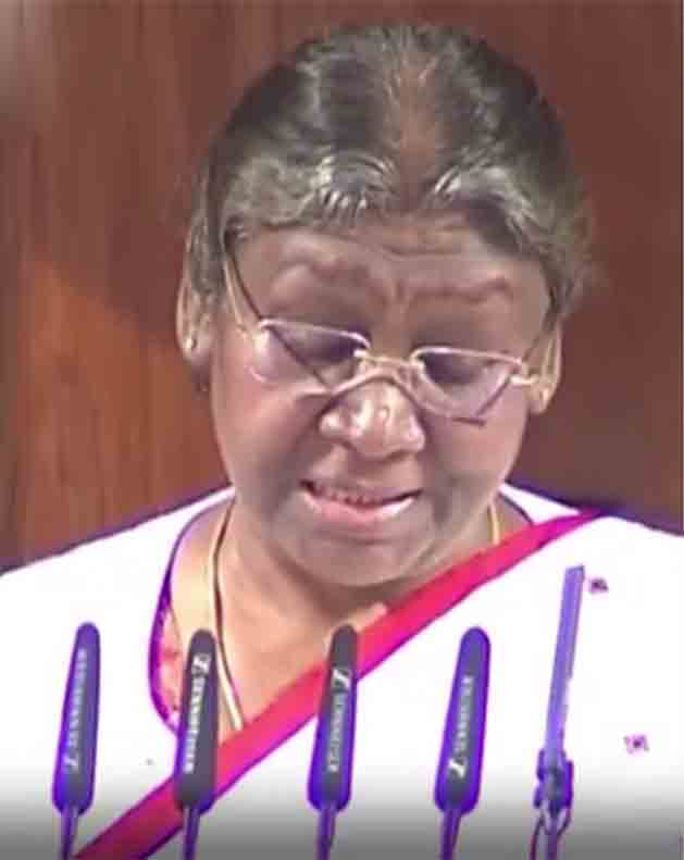 देशात प्रबळ इच्छाशक्तीचे सरकार – राष्ट्रपती