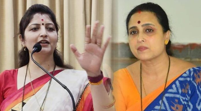 चाकणकरांना पदावर राहण्याचा अधिकार नाही; उर्फी प्रकरणावरुन वाघ संतापल्या