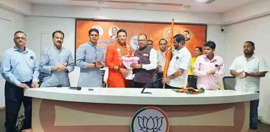 मनसे-भीम आर्मीच्या पदाधिका-यांसह शेकडो कार्यकर्त्यांचा भाजपात प्रवेश