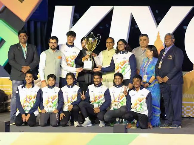 खेलो इंडिया : महाराष्ट्राने १६१ पदकांची कमाई करत पटकावले अव्वल स्थान