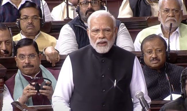 काँग्रेसने देशाचे वाटोळे केले, मोदींचा विरोधकांवर घणाघात