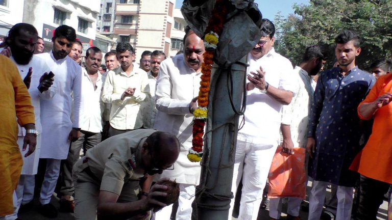 कामतघर येथे सीसीटीव्ही कॅमेरांचे लोकार्पण