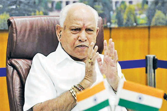 येडियुरप्पांचा राजसंन्यास…