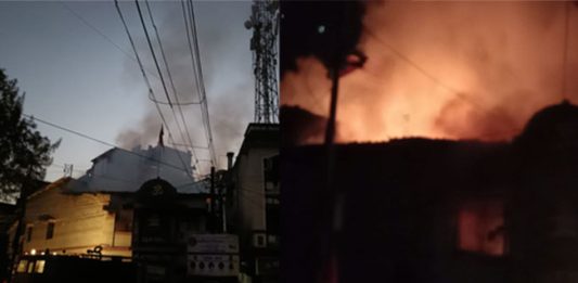 दि रायगड जिल्हा मध्यवर्ती सहकारी बँकेला आग, सर्व कागदपत्रे जळाली