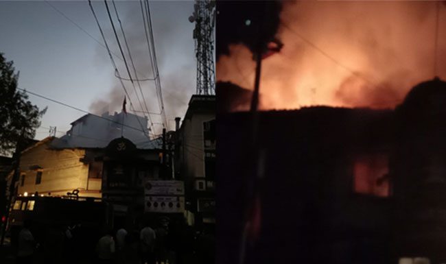 दि रायगड जिल्हा मध्यवर्ती सहकारी बँकेला आग, सर्व कागदपत्रे जळाली