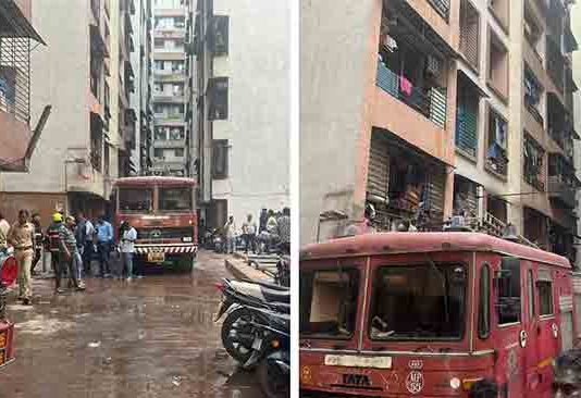 कुर्ल्यात इमारतीला भीषण आग, एका महिलेचा मृत्यू