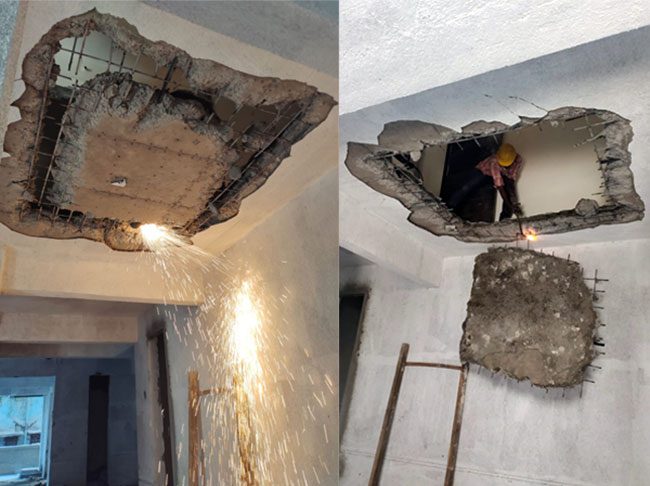 केडीएमसीकडून अनधिकृत बांधकामांवर धडक कारवाई