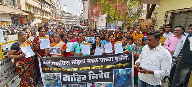 रस्ता न झाल्यास पालिकेसमोर आमरण उपोषणाला बसू