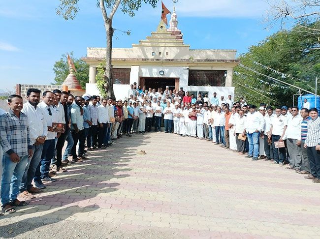 शिवाजी महाराजांच्या उंच पुतळ्याचे शरद पवारांच्या हस्ते उद्घाटन