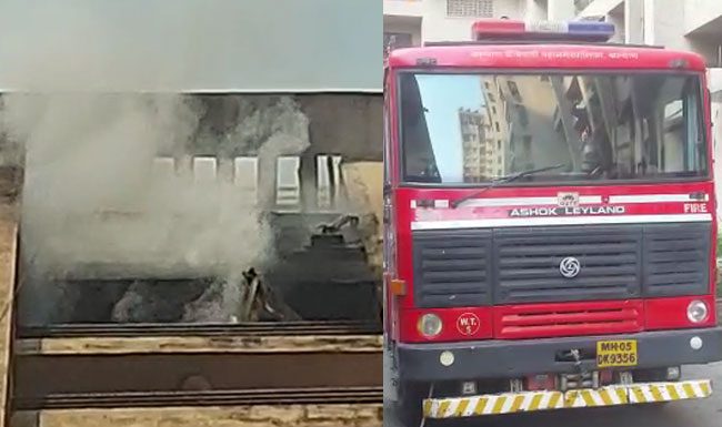 कल्याणमध्ये इमारतीच्या १४व्या मजल्यावर आग