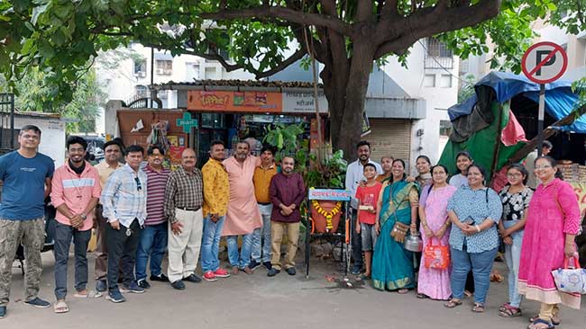 कल्याणमध्ये माणूसकी सेवा संघातर्फे तीन पाणपोई