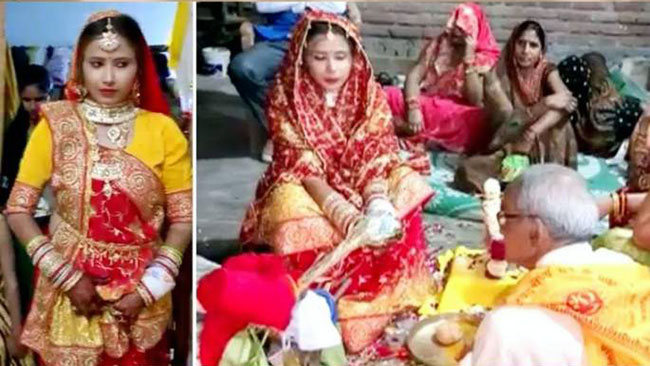 एका लग्नाची अजब गोष्ट! तरुणीनं केलं भगवान श्रीकृष्णाशी लग्न