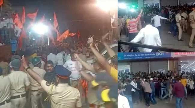 मालवणी परिसरात दोन गटांमध्ये दंगल; पोलिसांकडून लाठीचार्ज, २५ जण ताब्यात