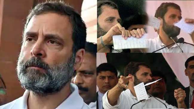 राहुल गांधीनी ‘तो’ अध्यादेश फाडून मारली स्वत:च्या पायावर कुऱ्हाड