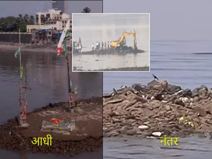 राजगर्जनेनंतर ‘त्या’ अनधिकृत बांधकामावर हातोडा!