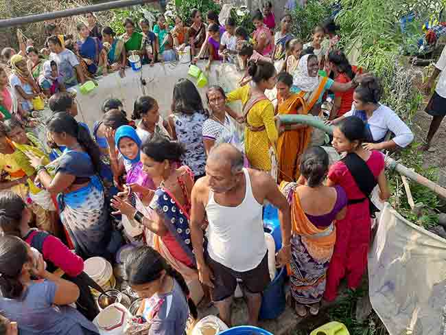 पेण, अलिबागला पाणीटंचाईच्या झळा
