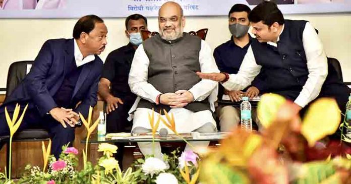 अमित शाहांची आज भाजप नेत्यांसोबत मुंबईत बैठक