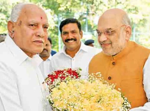 कर्नाटकमध्ये भाजपची धुरा येडियुरप्पांकडे