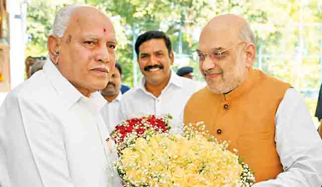 कर्नाटकमध्ये भाजपची धुरा येडियुरप्पांकडे