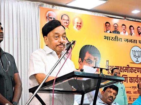 विकास करायला नुसती दृष्टी नाही तर डोळसपणा लागतो : ना.नारायण राणे